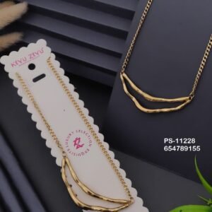 PS-11228 Anti-Tarnish Stainless Steel Necklace from Kiyu Ziyu by Zyra Creation