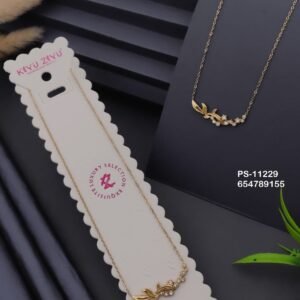 PS-11229 Anti-Tarnish Stainless Steel Necklace from Kiyu Ziyu by Zyra Creation