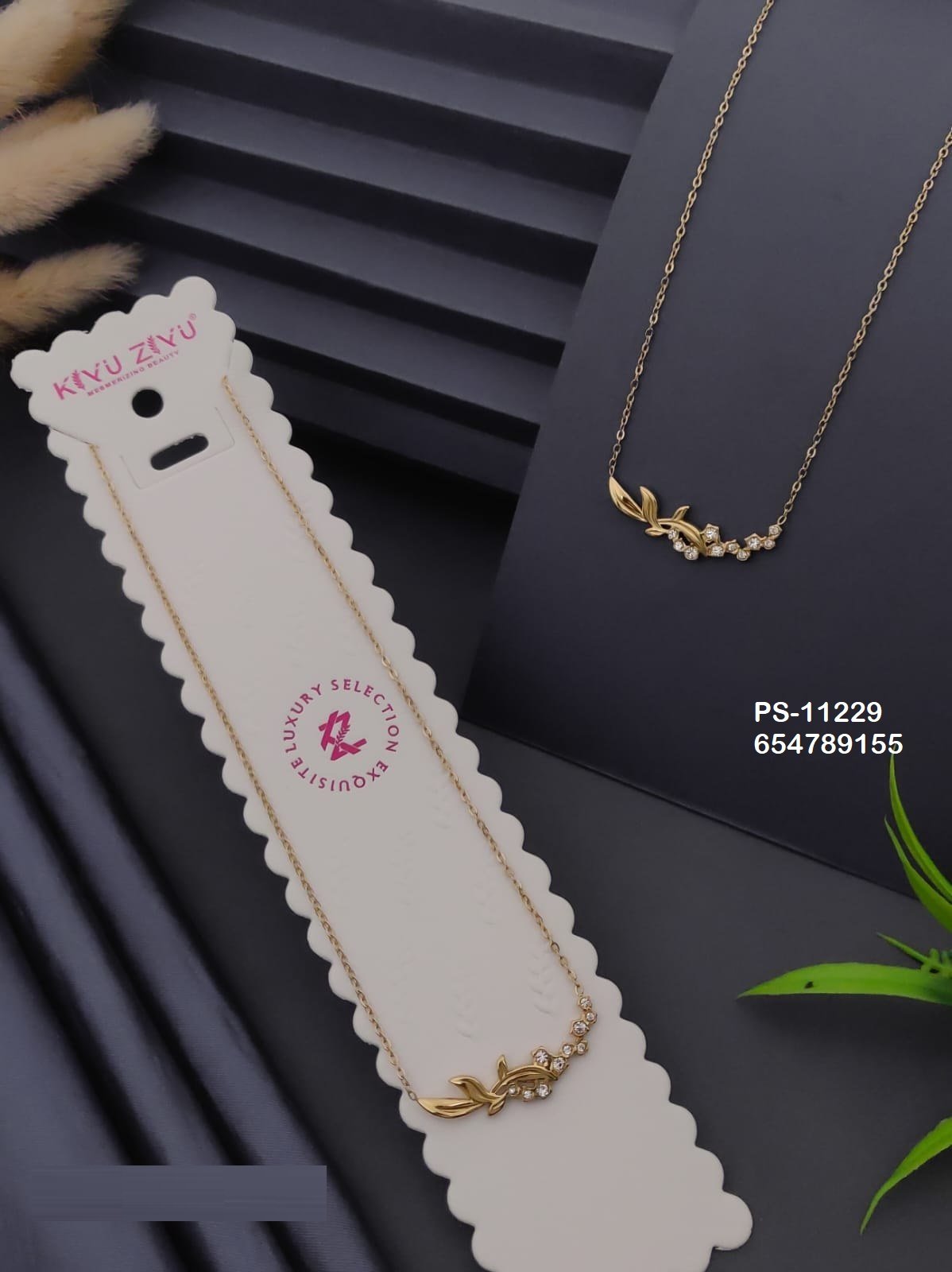 ps 11229.jpg PS-11229 Anti-Tarnish Stainless Steel Necklace from Kiyu Ziyu by Zyra Creation