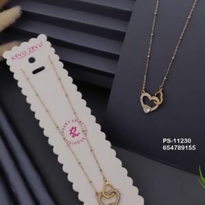 PS-11230 Anti-Tarnish Stainless Steel Necklace from Kiyu Ziyu by Zyra Creation