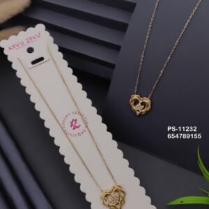 PS-11232 Anti-Tarnish Stainless Steel Necklace from Kiyu Ziyu by Zyra Creation