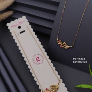 PS-11234 Anti-Tarnish Stainless Steel Necklace from Kiyu Ziyu by Zyra Creation