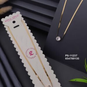 PS-11237 Anti-Tarnish Stainless Steel Necklace from Kiyu Ziyu by Zyra Creation