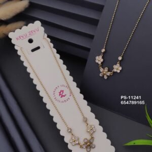 PS-11241 Anti-Tarnish Stainless Steel Necklace from Kiyu Ziyu by Zyra Creation