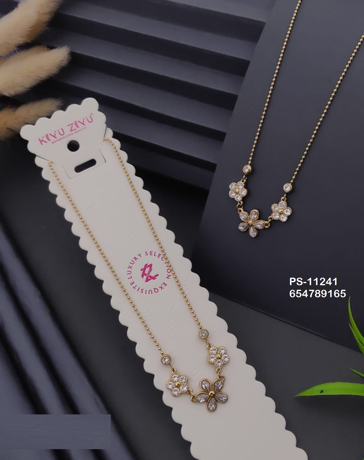 ps 11241.jpg PS-11241 Anti-Tarnish Stainless Steel Necklace from Kiyu Ziyu by Zyra Creation