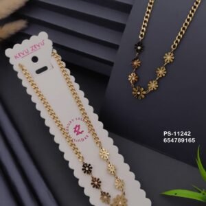 PS-11242 Anti-Tarnish Stainless Steel Necklace from Kiyu Ziyu by Zyra Creation