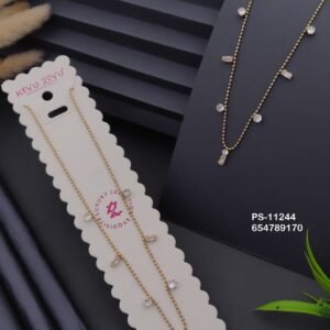 PS-11244 Anti-Tarnish Stainless Steel Necklace from Kiyu Ziyu by Zyra Creation