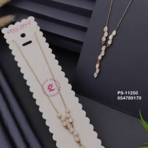 PS-11250 Anti-Tarnish Stainless Steel Necklace from Kiyu Ziyu by Zyra Creation