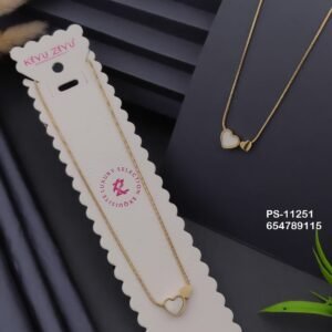 PS-11251 Anti-Tarnish Stainless Steel Necklace from Kiyu Ziyu by Zyra Creation