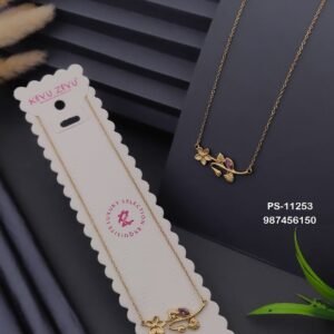 PS-11253 Anti-Tarnish Stainless Steel Necklace from Kiyu Ziyu by Zyra Creation