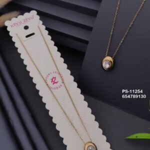 PS-11254 Anti-Tarnish Stainless Steel Necklace from Kiyu Ziyu by Zyra Creation