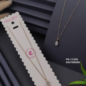 PS-11256 Anti-Tarnish Stainless Steel Necklace from Kiyu Ziyu by Zyra Creation