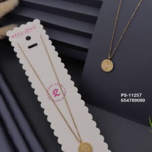 PS-11257 Anti-Tarnish Stainless Steel Necklace from Kiyu Ziyu by Zyra Creation