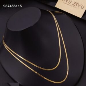 PS-A181 Anti-Tarnish Stainless Steel Layer Necklace from Kiyu Ziyu by Zyra Creation