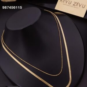 PS-A183 Anti-Tarnish Stainless Steel Layer Necklace from Kiyu Ziyu by Zyra Creation