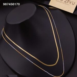 PS-A184 Anti-Tarnish Stainless Steel Layer Necklace from Kiyu Ziyu by Zyra Creation