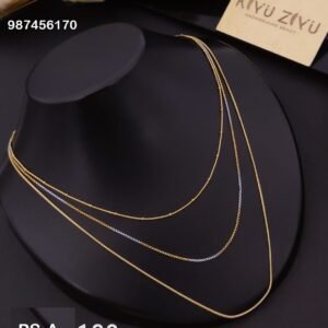 PS-A190 Anti-Tarnish Stainless Steel Layer Necklace from Kiyu Ziyu by Zyra Creation