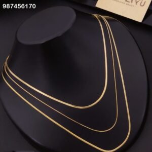 PS-A192 Anti-Tarnish Stainless Steel Layer Necklace from Kiyu Ziyu by Zyra Creation