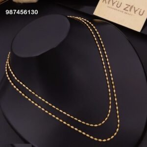 PS-A199 Anti-Tarnish Stainless Steel Layer Necklace from Kiyu Ziyu by Zyra Creation