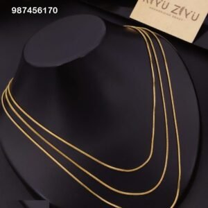 PS-A202 Anti-Tarnish Stainless Steel Layer Necklace from Kiyu Ziyu by Zyra Creation
