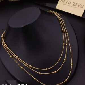 PS-A204 Anti-Tarnish Stainless Steel Layer Necklace from Kiyu Ziyu by Zyra Creation