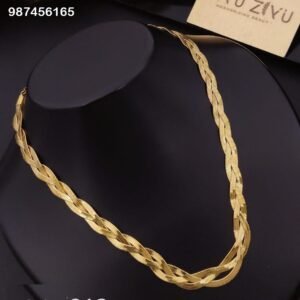 PS-A213 Anti-Tarnish Stainless Steel Layer Necklace from Kiyu Ziyu by Zyra Creation