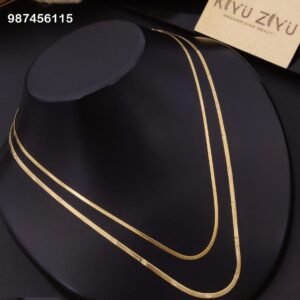 PS-A222 Anti-Tarnish Stainless Steel Layer Necklace from Kiyu Ziyu by Zyra Creation