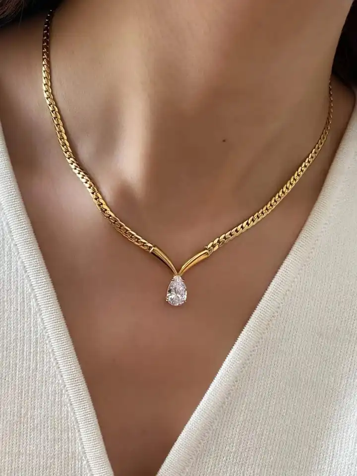ps stm6 1.webp PS-STM6 Anti-Tarnish Stainless Steel Necklace from Kiyu Ziyu by Zyra Creation