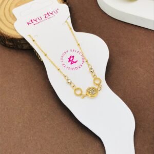 ANK-710 Anti-Tarnish Stainless Steel Anklets from Kiyu Ziyu by Zyra Creation