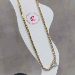 ANK-713 Anti-Tarnish Stainless Steel Anklets from Kiyu Ziyu by Zyra Creation