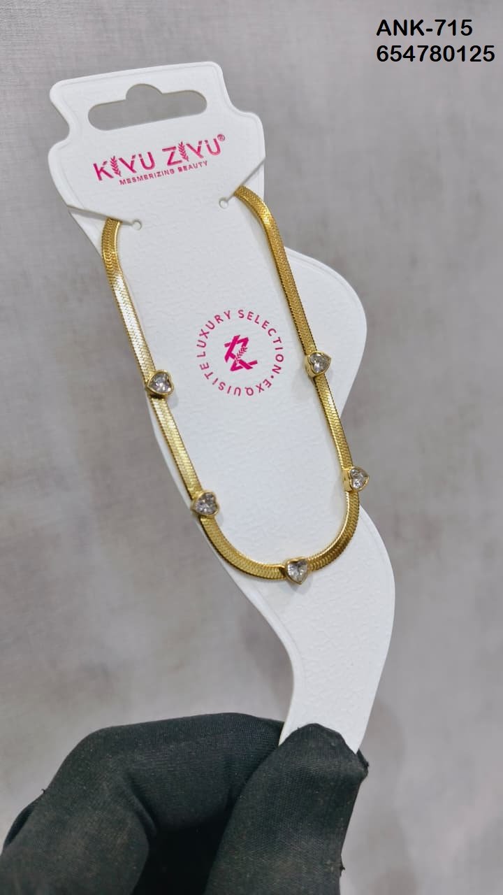 ank 715.jpeg ANK-715 Anti-Tarnish Stainless Steel Anklets from Kiyu Ziyu by Zyra Creation