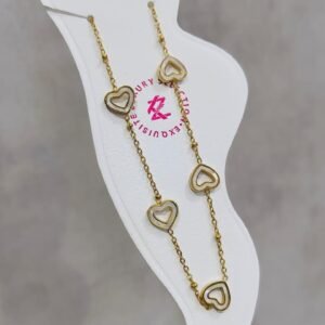 ANK-717 Anti-Tarnish Stainless Steel Anklets from Kiyu Ziyu by Zyra Creation