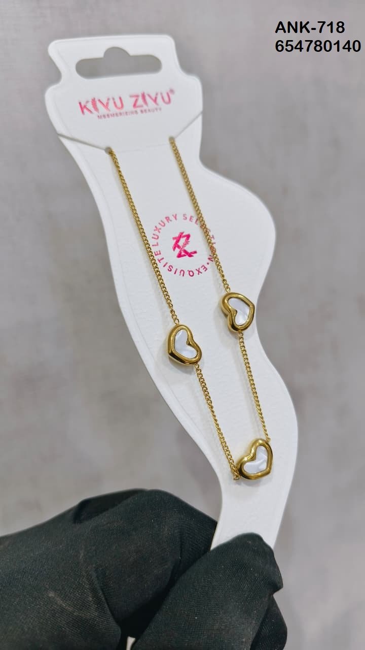 ank 718.jpeg ANK-718 Anti-Tarnish Stainless Steel Anklets from Kiyu Ziyu by Zyra Creation