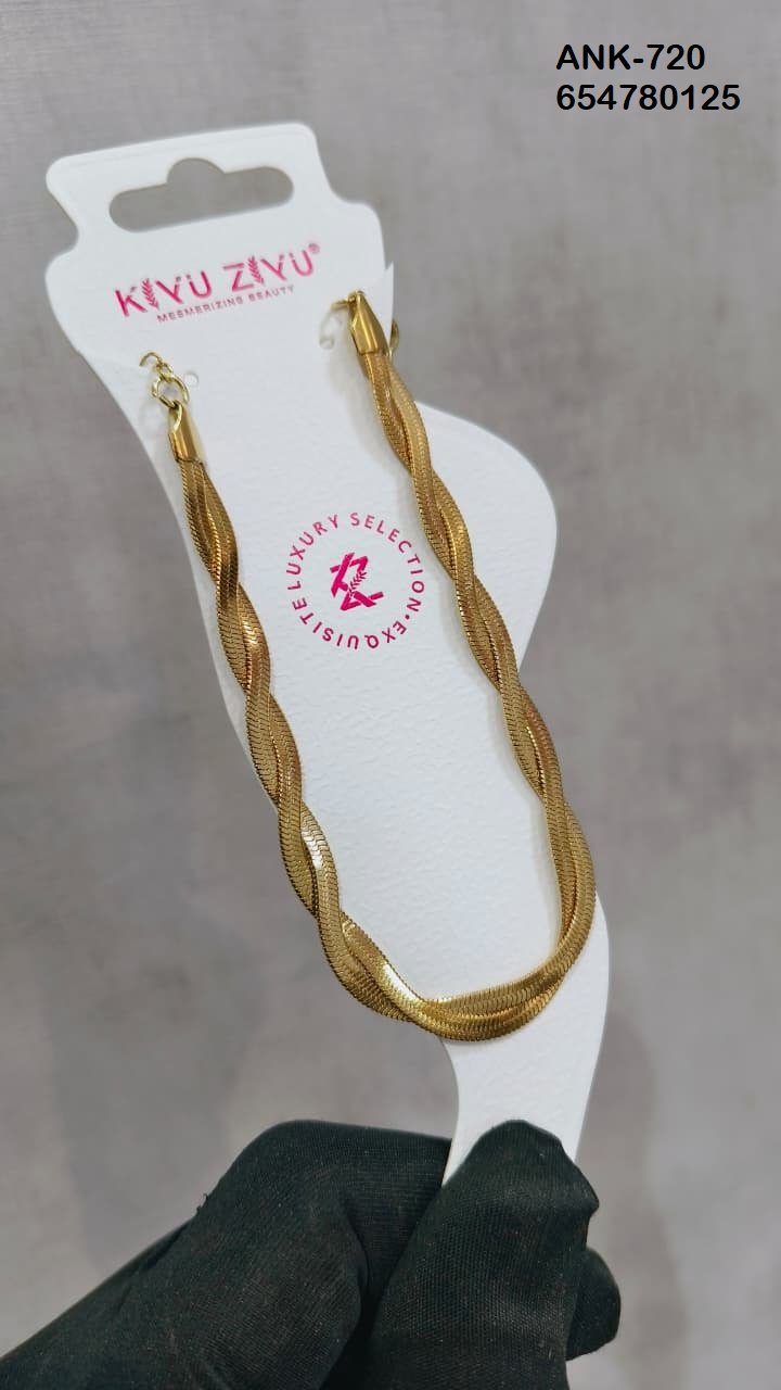 ank 720.jpeg ANK-720 Anti-Tarnish Stainless Steel Anklets from Kiyu Ziyu by Zyra Creation