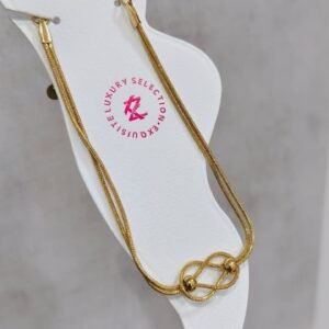 ANK-721 Anti-Tarnish Stainless Steel Anklets from Kiyu Ziyu by Zyra Creation