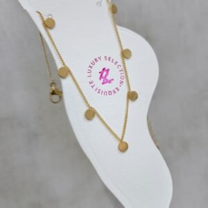 ANK-723 Anti-Tarnish Stainless Steel Anklets from Kiyu Ziyu by Zyra Creation