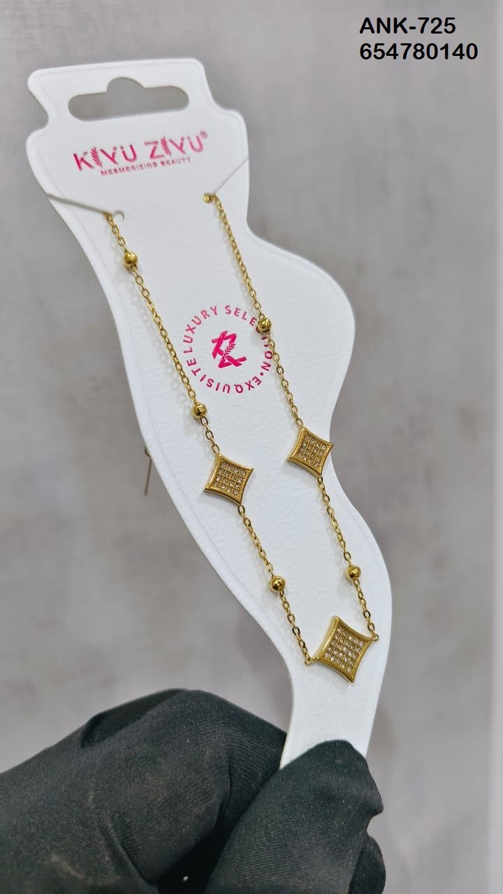 ank 725.jpeg ANK-725 Anti-Tarnish Stainless Steel Anklets from Kiyu Ziyu by Zyra Creation