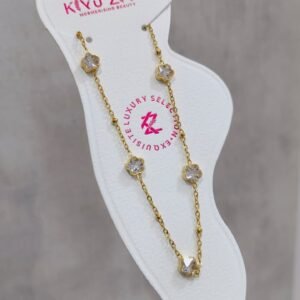 ANK-726 Anti-Tarnish Stainless Steel Anklets from Kiyu Ziyu by Zyra Creation