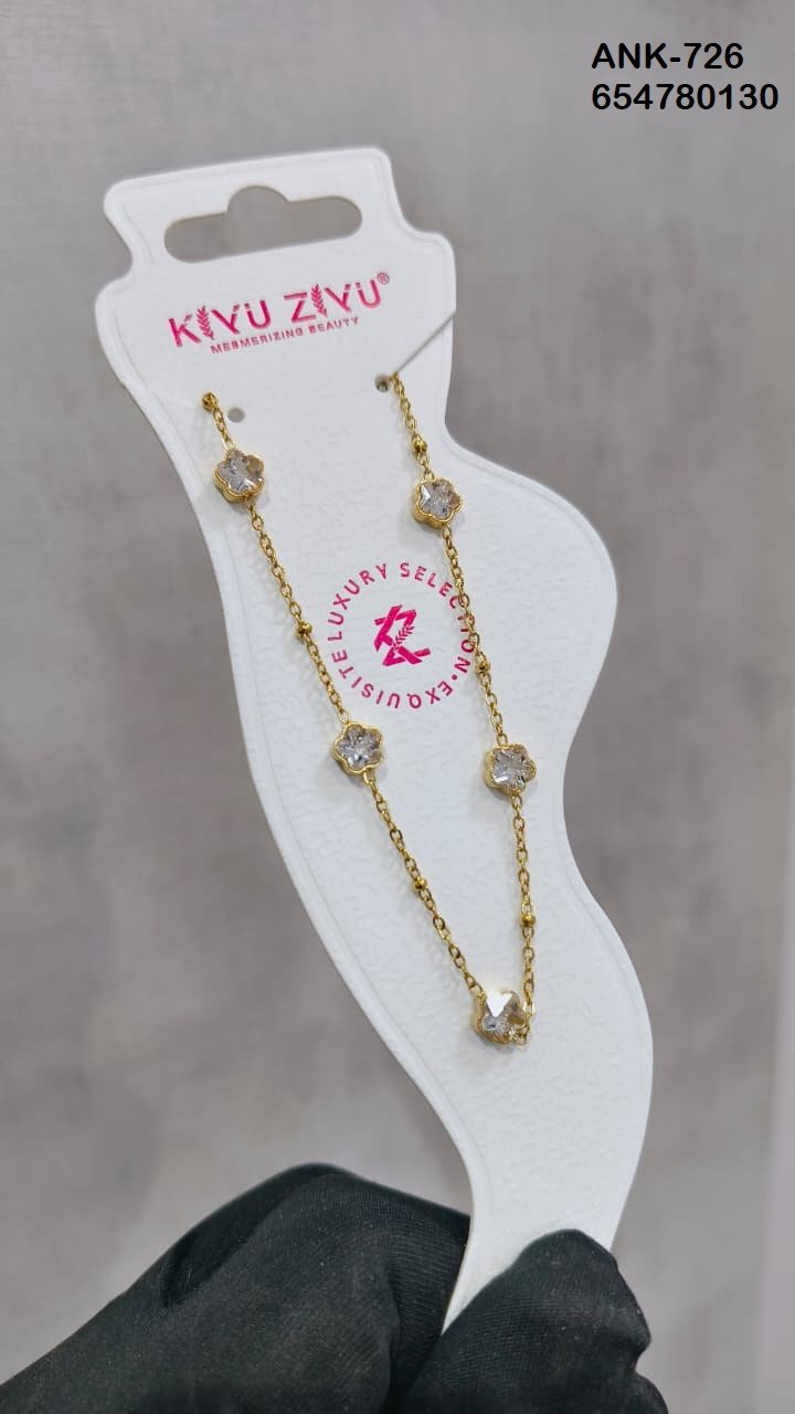ank 726.jpeg ANK-726 Anti-Tarnish Stainless Steel Anklets from Kiyu Ziyu by Zyra Creation