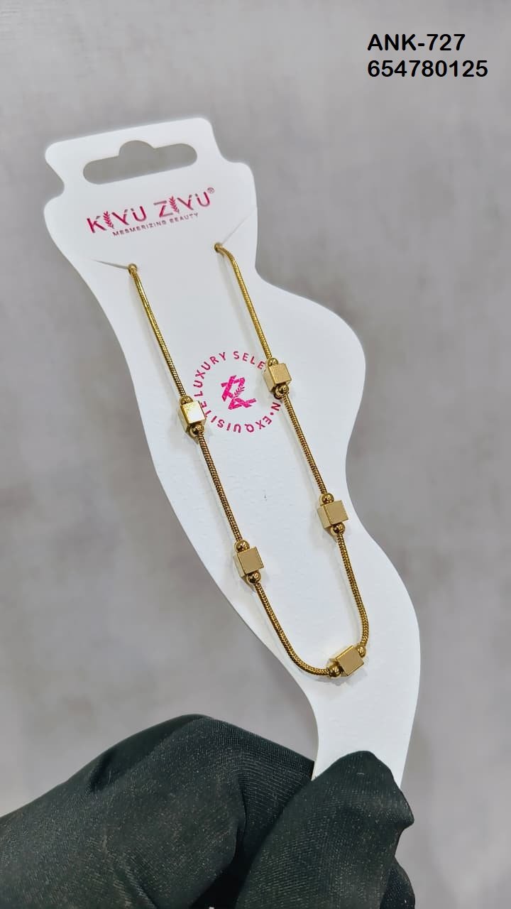 ank 727.jpeg ANK-727 Anti-Tarnish Stainless Steel Anklets from Kiyu Ziyu by Zyra Creation