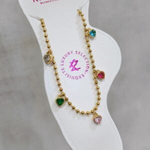 ANK-730 Anti-Tarnish Stainless Steel Anklets from Kiyu Ziyu by Zyra Creation