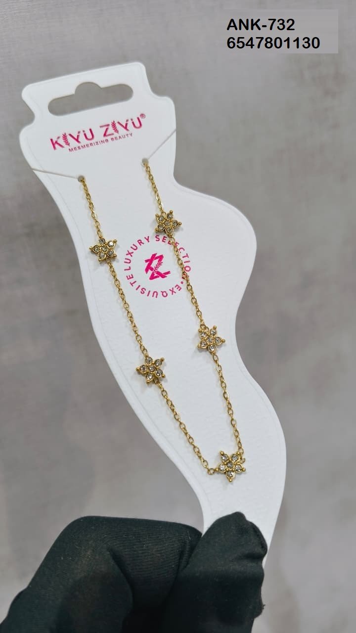 ank 732.jpeg ANK-732 Anti-Tarnish Stainless Steel Anklets from Kiyu Ziyu by Zyra Creation