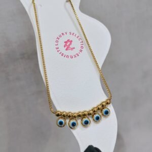 ANK-734 Anti-Tarnish Stainless Steel Anklets from Kiyu Ziyu by Zyra Creation