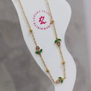 ANK-T14 Anti-Tarnish Stainless Steel Anklets from Kiyu Ziyu by Zyra Creation