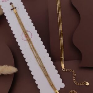 BR-11375 Anti-Tarnish Stainless Steel Chain Bracelets from Kiyu Ziyu by Zyra Creation