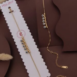 BR-11378 Anti-Tarnish Stainless Steel Chain Bracelets from Kiyu Ziyu by Zyra Creation