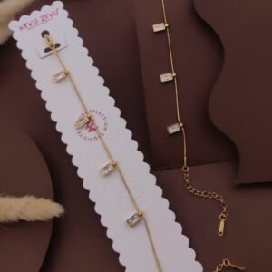 BR-11380 Anti-Tarnish Stainless Steel Chain Bracelets from Kiyu Ziyu by Zyra Creation