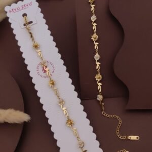 Home BR-11382 Anti-Tarnish Stainless Steel Chain Bracelets from Kiyu Ziyu by Zyra Creation