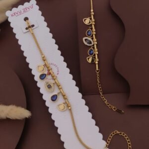 BR-11387 Anti-Tarnish Stainless Steel Chain Bracelets from Kiyu Ziyu by Zyra Creation