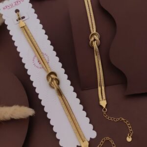 Home BR-11391 Anti-Tarnish Stainless Steel Chain Bracelets from Kiyu Ziyu by Zyra Creation